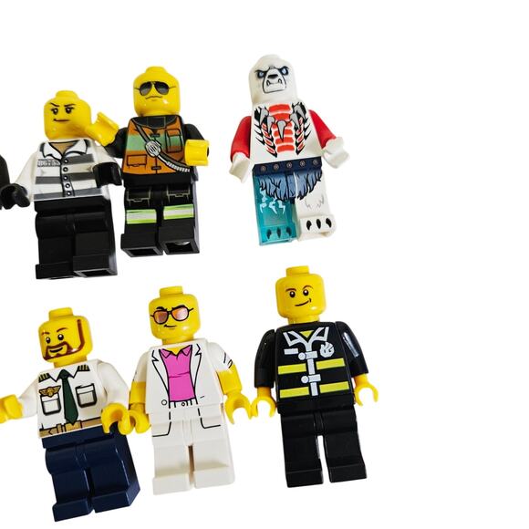 Lego Mini Figurines 10 PC Bundle Career Villains Variety Random Pack Ninjano - Picture 3 of 3